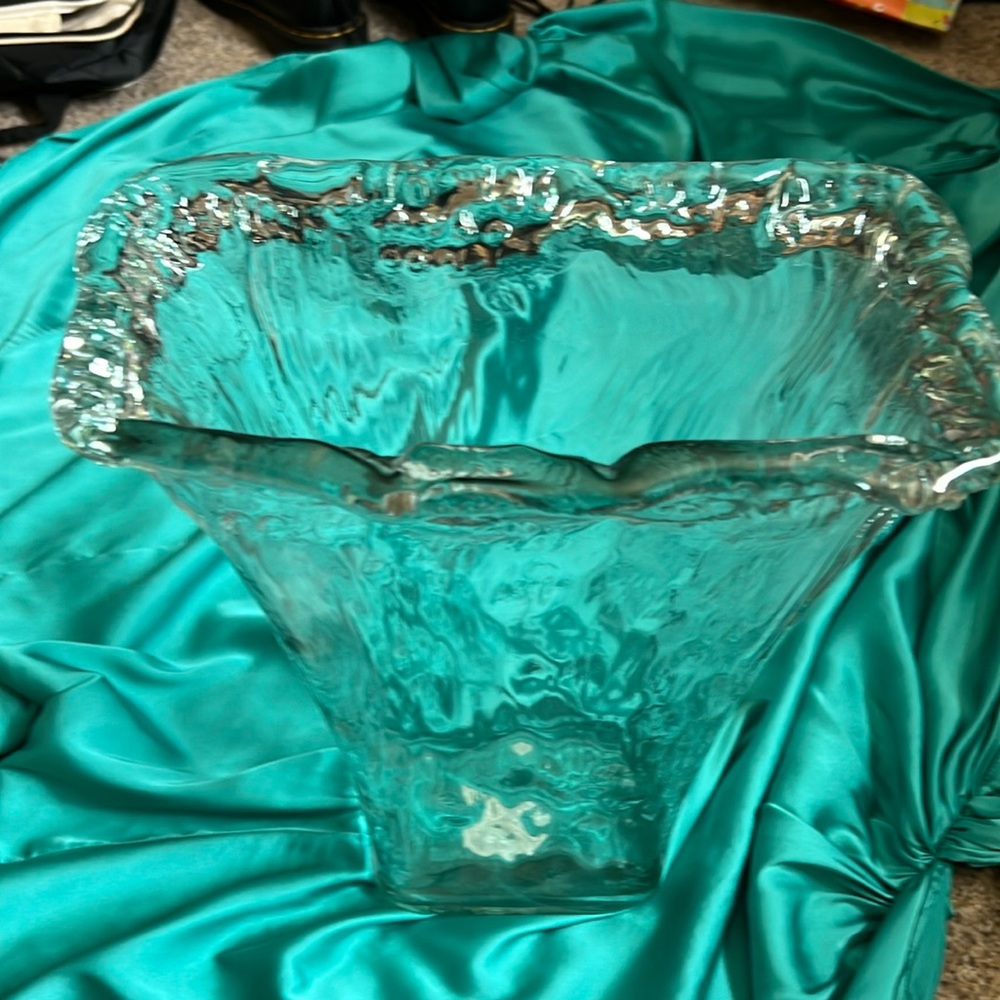 Spanish Vase recycled glass